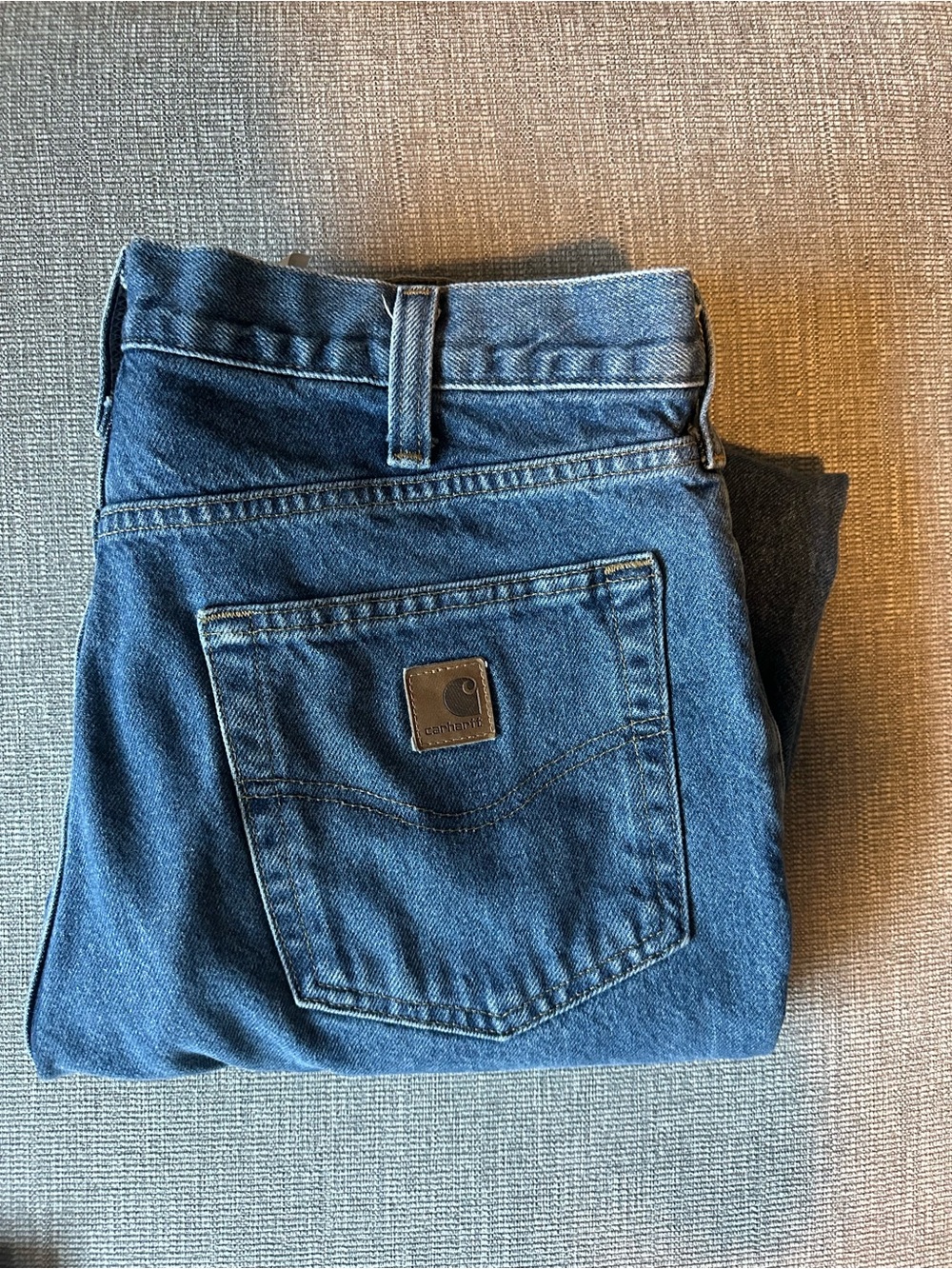 Carhartt Women’s Denim Relaxed Fit Jeans - Blue